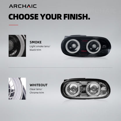 Archaic RGB LED Tail Lights for Mazda MX-5 Miata NA 1989–1997 | App Controlled