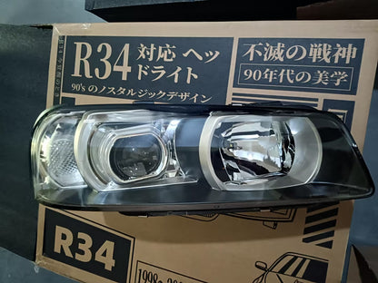 For 1998–2002 Nissan Skyline R34 GT GTT GTR 2-Door &amp 4-Door Upgrade Replacement