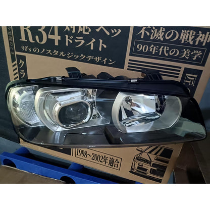 Para Nissan Skyline R34 GT GTT GTR 1998-2002 de 2 y 4 puertas, mejora y reemplazo