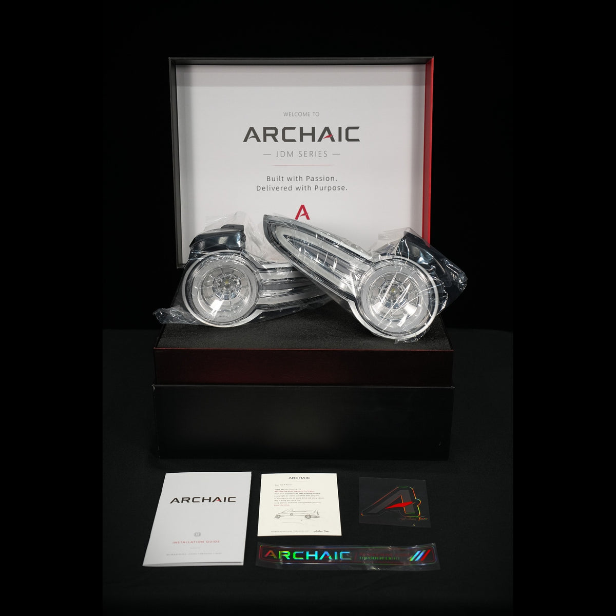 "Rotor Signature" Tail Lights for Miata MX-5 ND 2016-2026 | Archaic Reimagined Collection