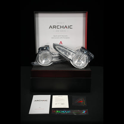 "Rotor Signature" Tail Lights for Miata MX-5 ND 2016-2026 | Archaic Reimagined Collection