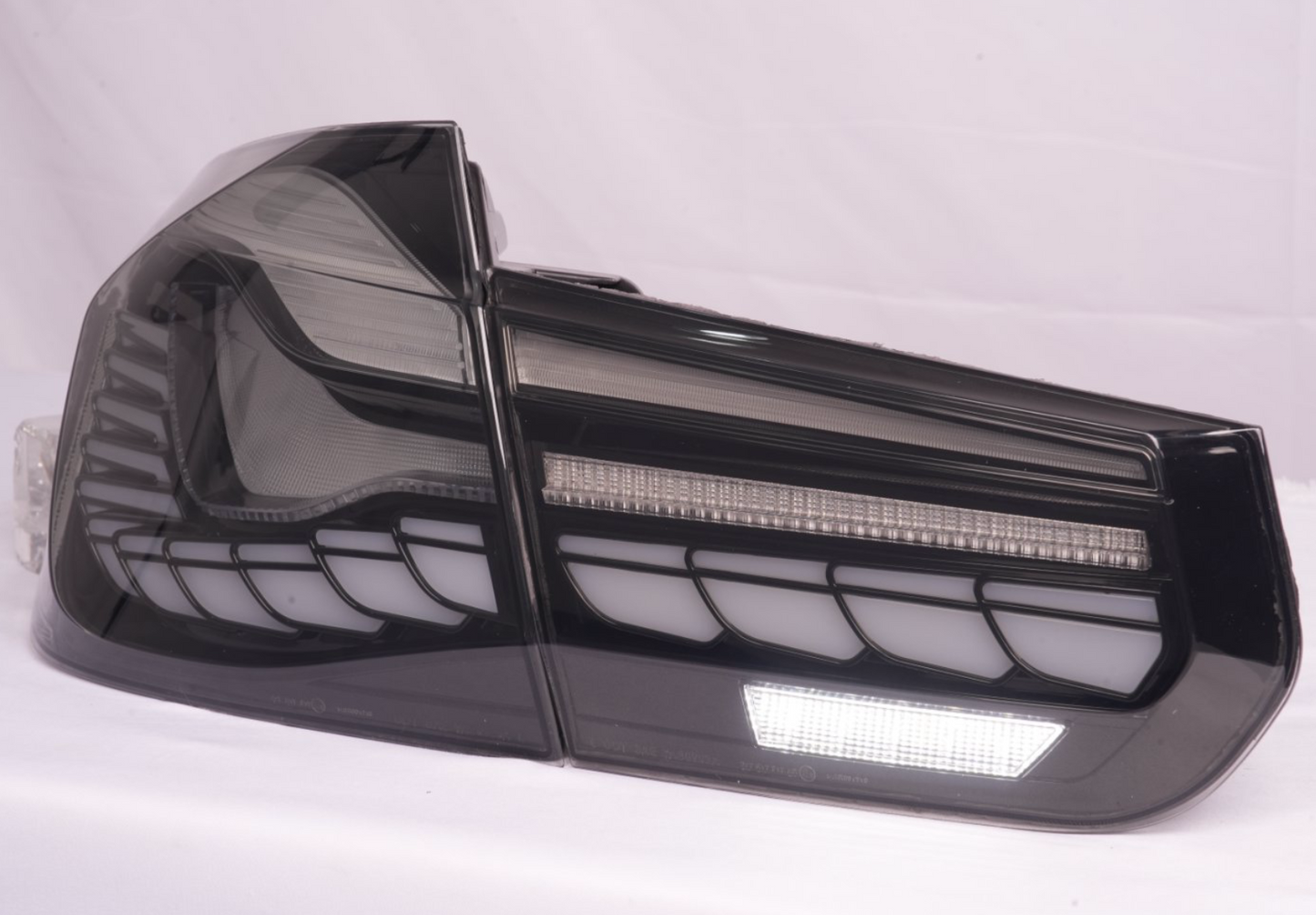 Ensemble complet de feux arrière à LED pour BMW Série 3 F30 F35 2013-2018, fumé
