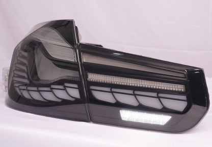 Ensemble complet de feux arrière à LED pour BMW Série 3 F30 F35 2013-2018, fumé