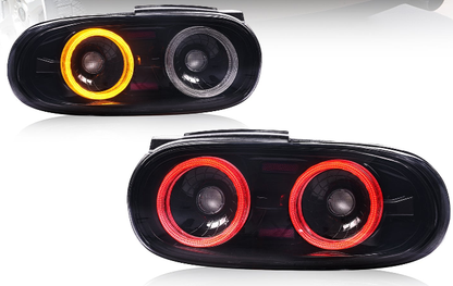 Archaic Smoked Style LED Tail Lights for Mazda Miata NA | Plug & Play Upgrade