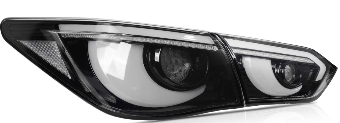 For INFINITI Q50 LED Tail Lights 2014-2017 | Skyline V37 Compatible | Sequential Turn Signal + Startup Animation + RGB Option | OEM Fitment Replacement