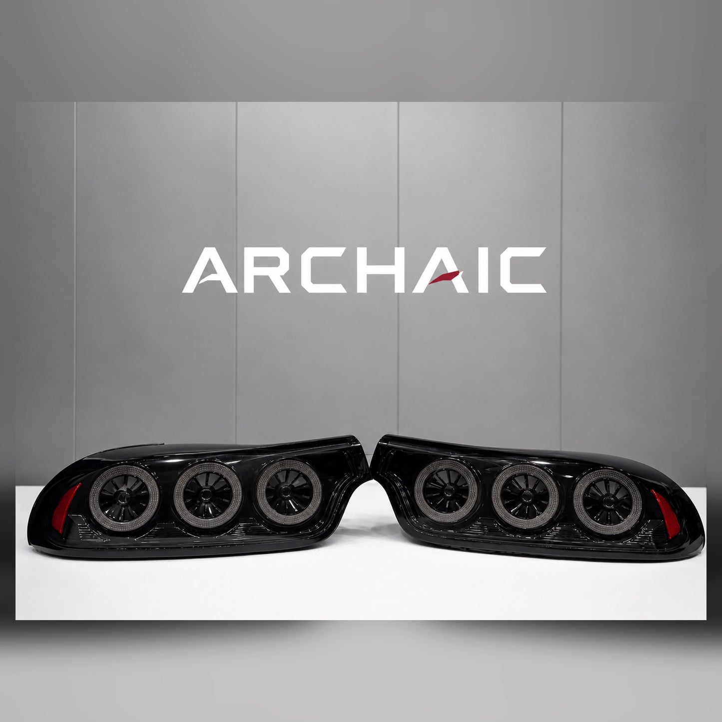 Archaic Reimagining Collection Mazda RX-7 FD3S/ JM1FD Rotor Pulse Signature Halo Tail Lights