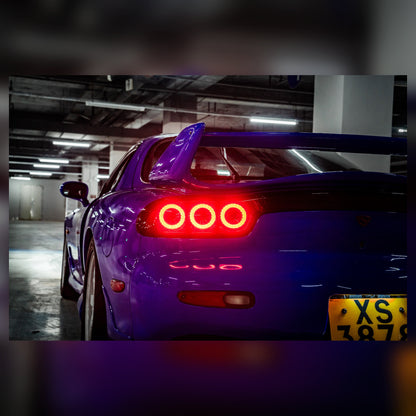 Archaic Reimagining Collection Mazda RX-7 FD3S/ JM1FD Rotor Pulse Signature Halo Tail Lights