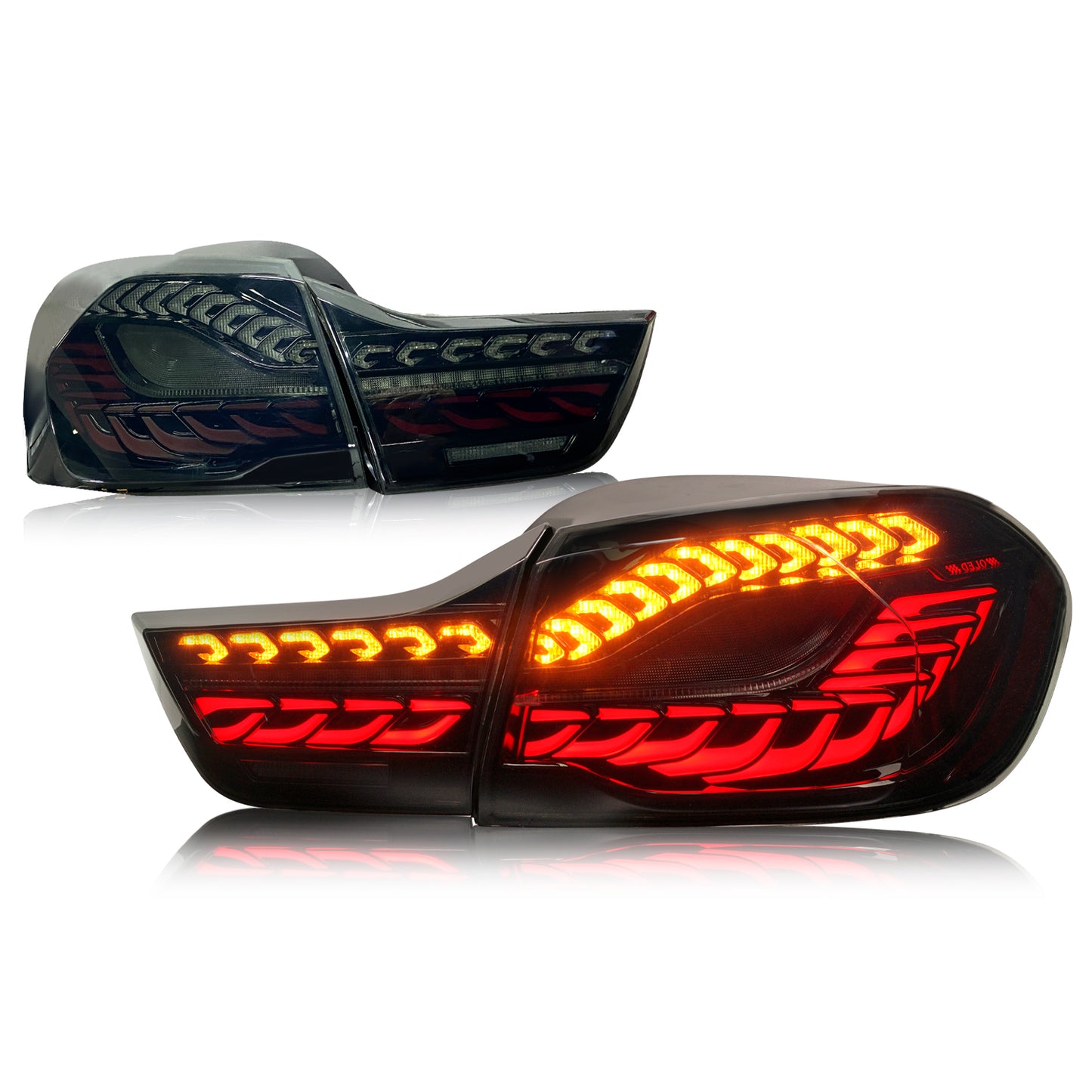 Full LED Tail Lights Assembly For BMW 4 Series F32 F33 F36 F82 F83 2014-2020,Smoked