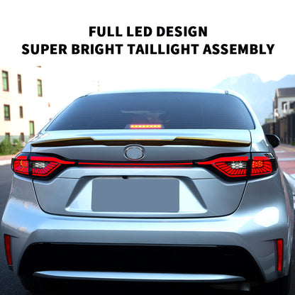 Full LED Tail Lights Assembly For Toyota Corolla 2020-2023 (US version)