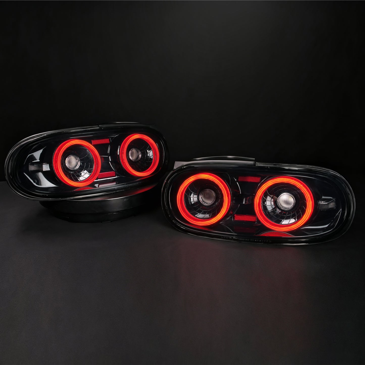 Archaic Smoked Style LED Tail Lights for Mazda Miata NA | Plug & Play Upgrade