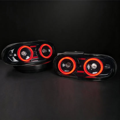 Archaic Smoked Style LED Tail Lights for Mazda Miata NA | Plug & Play Upgrade