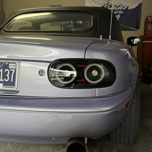 Archaic Smoked Style LED Tail Lights for Mazda Miata NA | Plug & Play Upgrade