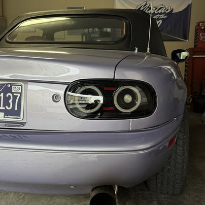 Archaic Smoked Style LED Tail Lights for Mazda Miata NA | Plug & Play Upgrade