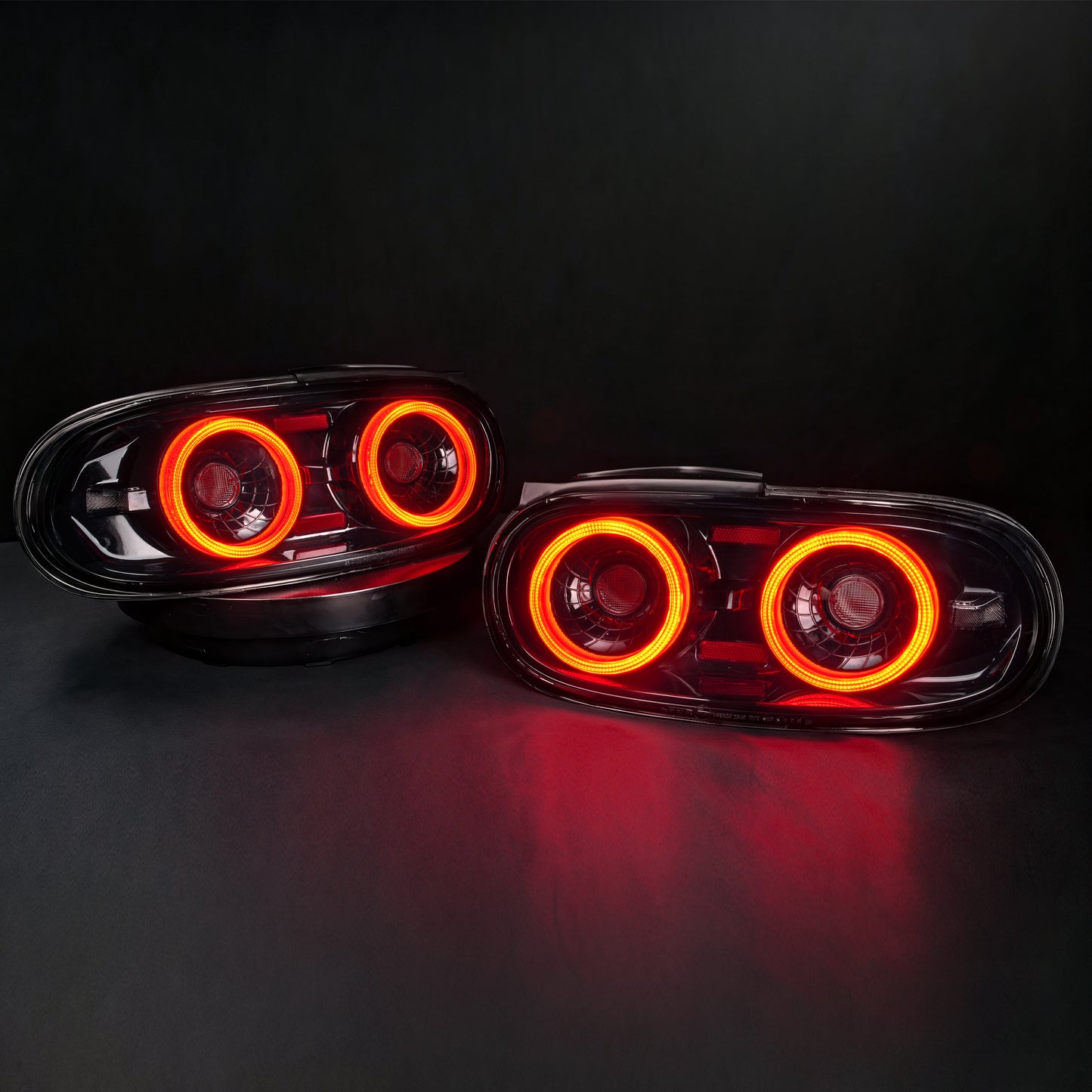 Faros traseros LED RGB Arcaicos para Mazda Miata NA (1989–1997) | Certificación E-Mark | Control por aplicación | Actualización Plug & Play