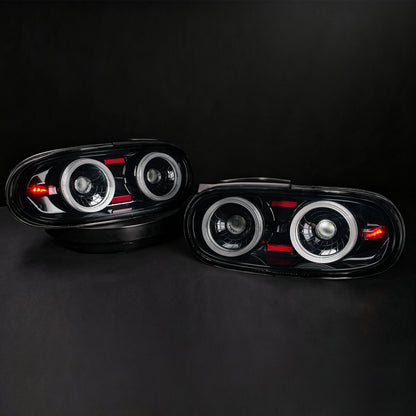 Faros traseros LED RGB Arcaicos para Mazda Miata NA (1989–1997) | Certificación E-Mark | Control por aplicación | Actualización Plug & Play