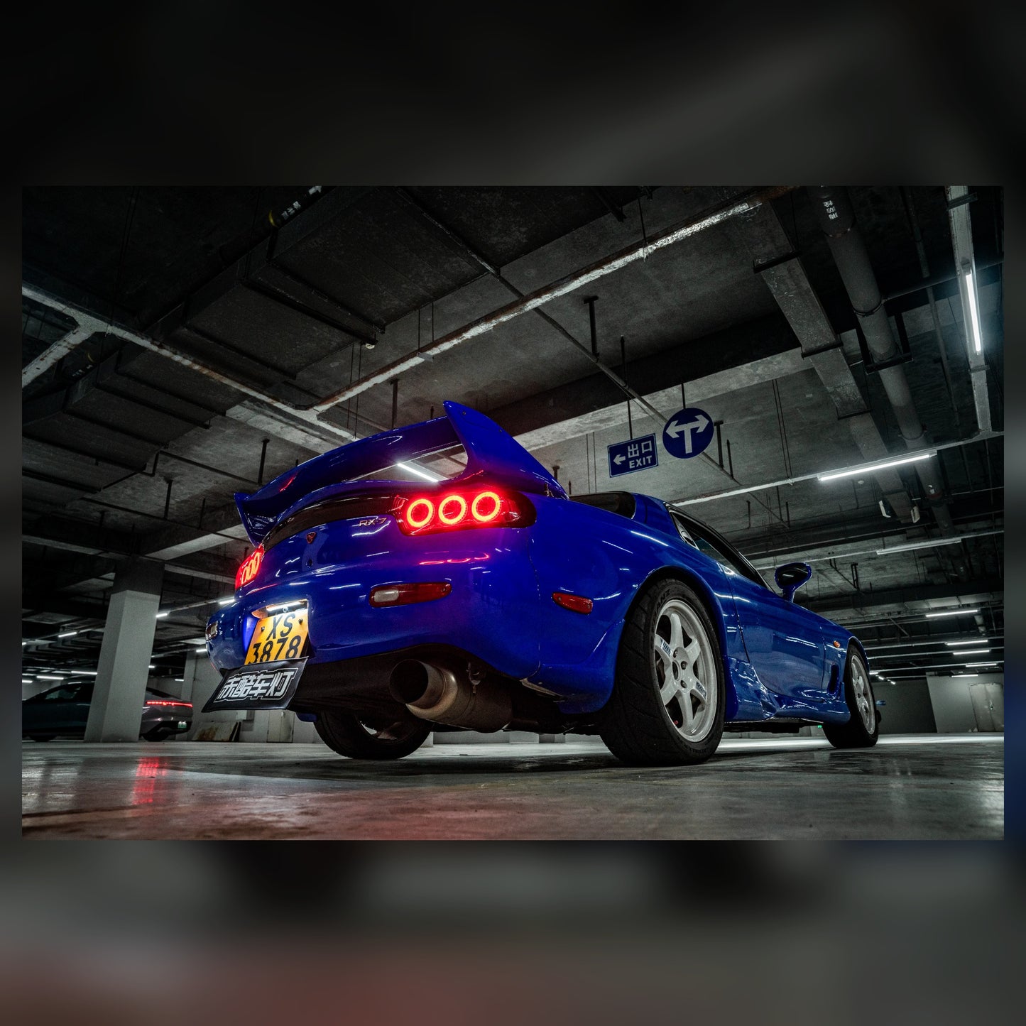 Archaic Reimagining Collection Mazda RX-7 FD3S/ JM1FD Rotor Pulse Signature Halo Tail Lights
