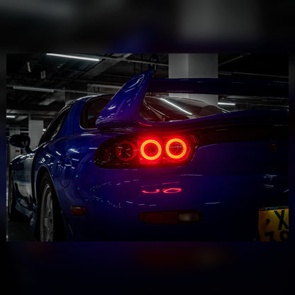 Archaic Reimagining Collection Mazda RX-7 FD3S/ JM1FD Rotor Pulse Signature Halo Tail Lights