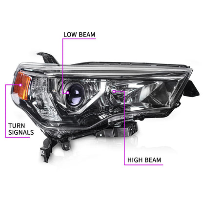 Headlights Assembly For Toyota 4Runner 2014-2022(OE Style)