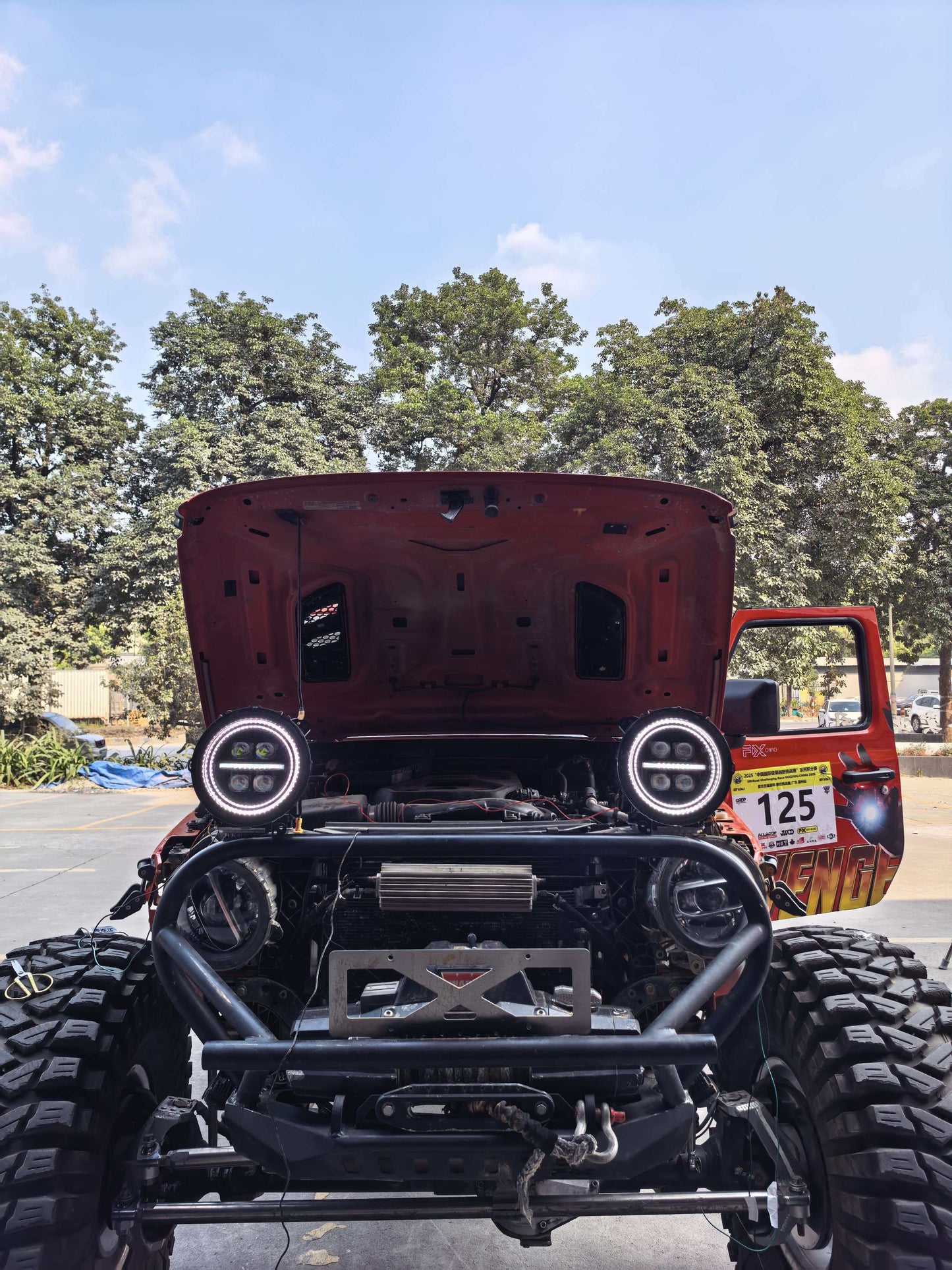 Archaic LED Headlights Assembly For Jeep wrangler JL /jeep gladiator JT2018-2024(4 Projectors)