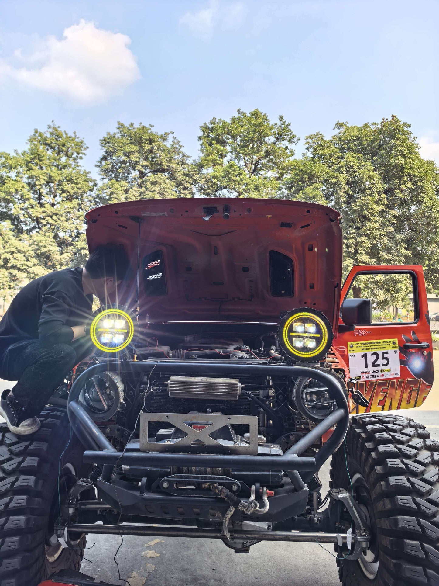 Archaic LED Headlights Assembly For Jeep wrangler JL /jeep gladiator JT2018-2024(4 Projectors)