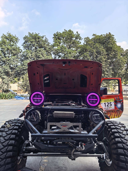 Archaic LED Headlights Assembly For Jeep wrangler JL /jeep gladiator JT2018-2024(4 Projectors)