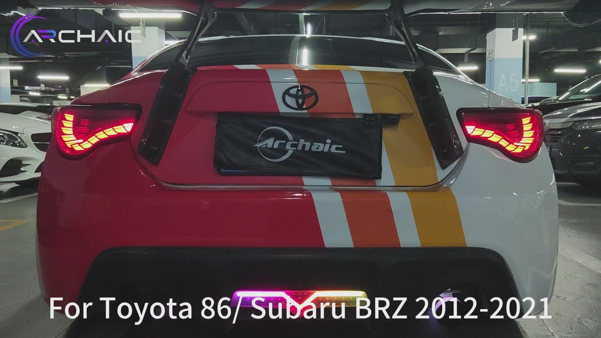 Archaic LED Car Lights | Tail Lights Assembly For Toyota 86/Subaru BRZ