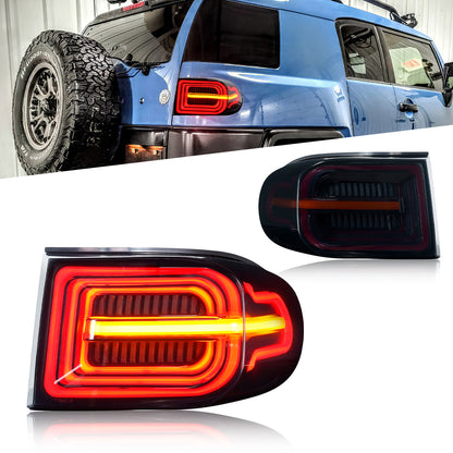 Full LED Tail Light Assembly For Toyota FJ Cruiser 2007-2021