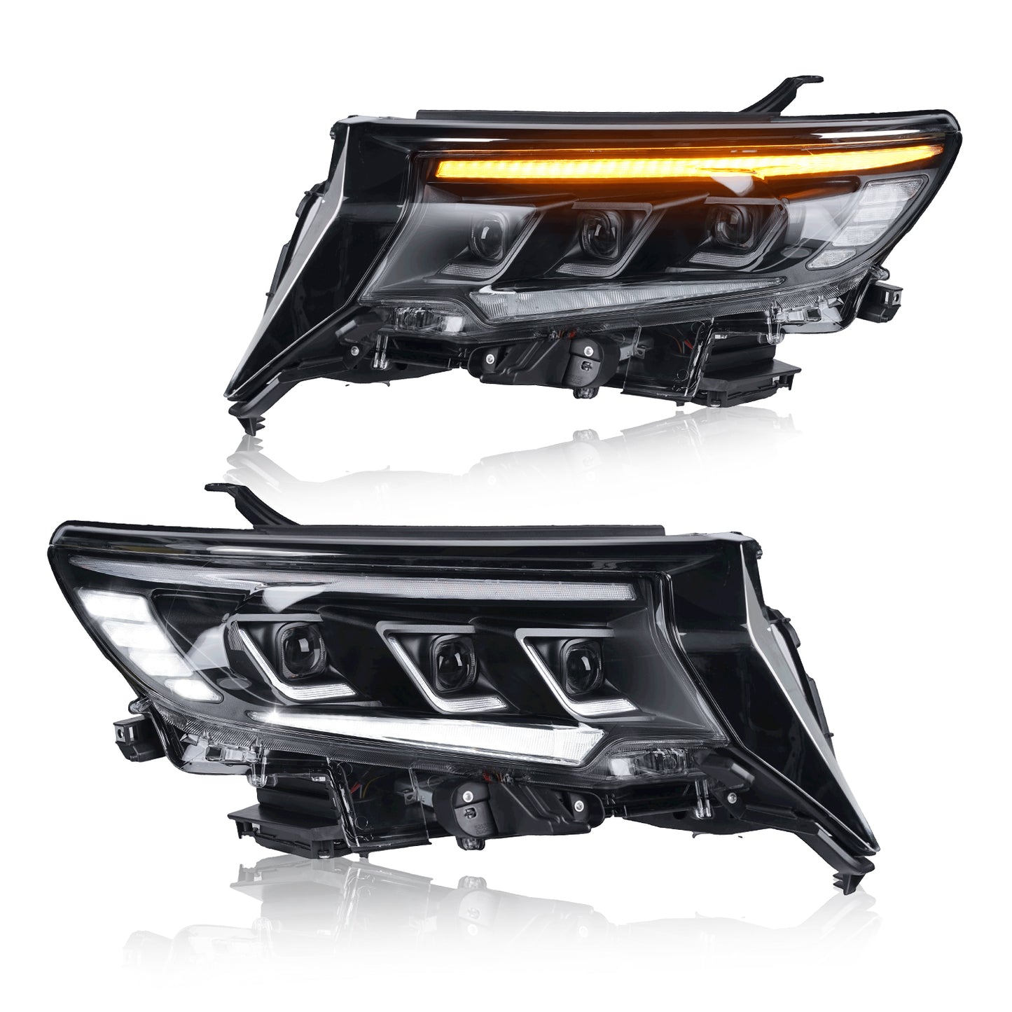 Full LED Headlights Assembly For Toyota Prado 2018-2020