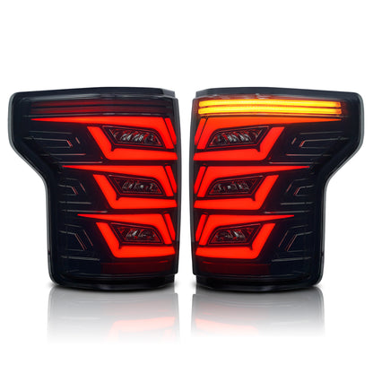 Full LED Tail Lights Assembly For Ford F-150 2015-2020