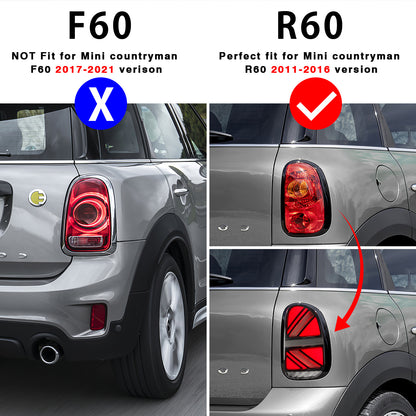 Full LED Tail Lights Assembly For Mini R60 2010-2016