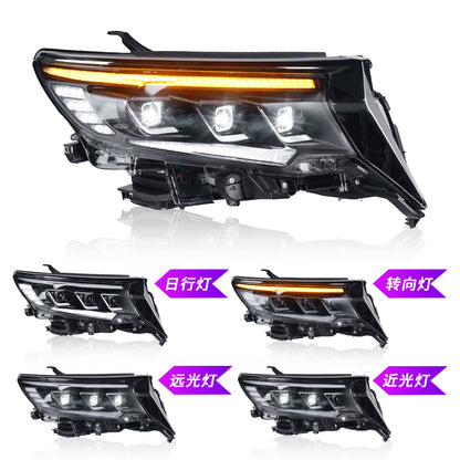 Full LED Headlights Assembly For Toyota Prado 2018-2020