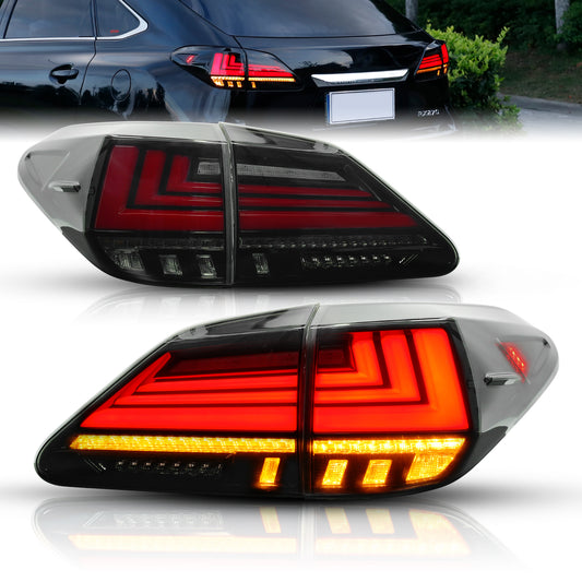 Full LED Tail lights Assembly For Lexus RX270 RX300 RX350 RX450H 2009-2015