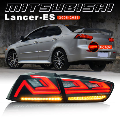 Full LED Tail Lights Assembly For Mitsubishi Lancer EVO X ES 2008-2020