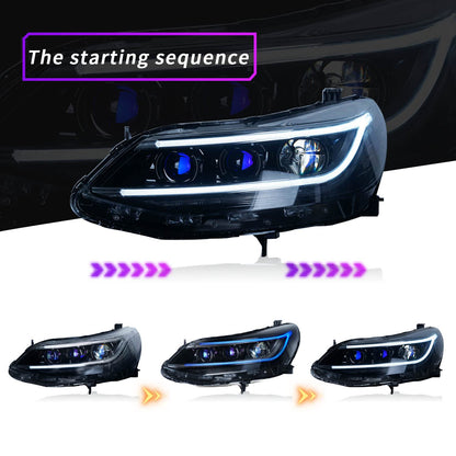 LED Projector Headlights For Chevrolet Cruze 2016-2019